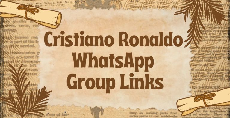 Cristiano Ronaldo WhatsApp Group Links