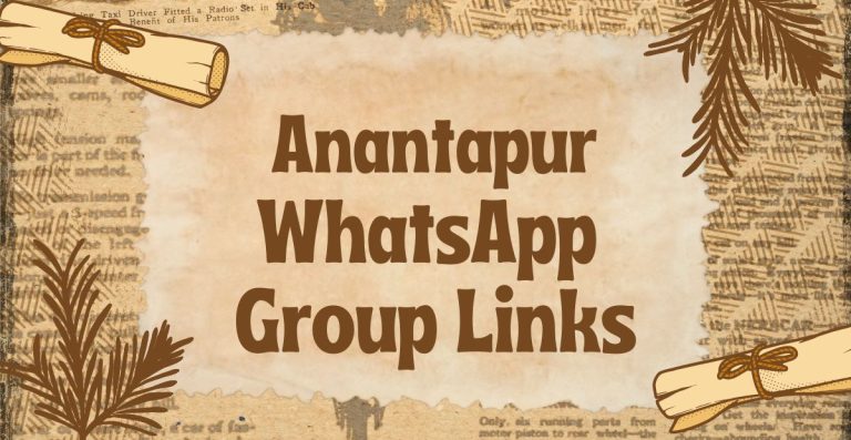 Anantapur WhatsApp Group Links