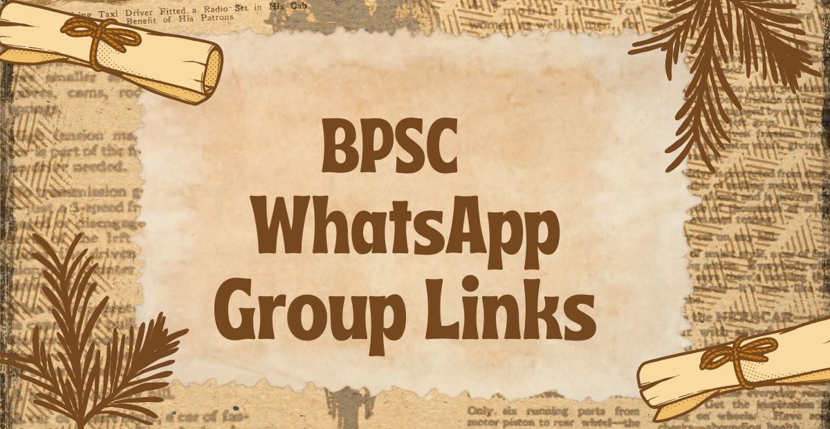 BPSC WhatsApp Group Links