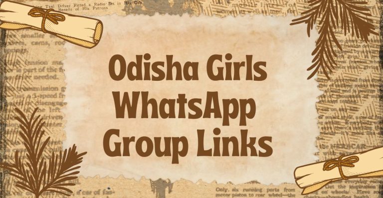 Odisha Girls WhatsApp Group Links